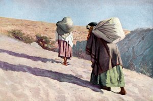 Hopi kabilesinden Amerikan yerlisi kadınlar, Arizona by Unknown artist