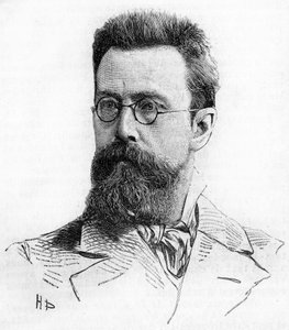 Nicholas (Nikolai) Rimski Korsakov (Rimsky-Korsakov) (1844-1908), Rus besteci. 1889