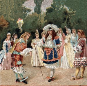 Nicolas Fouquet (1615-1680), Le Roi-Soleil (Kral Soleil veya Büyük Louis) olarak bilinen XIV. by Unknown artist