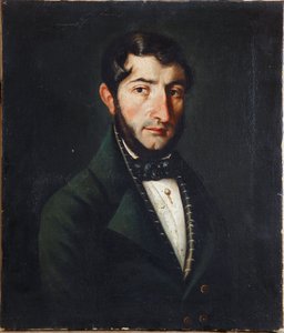 Nicolo Paganini, 32 yaşında (resim by Unknown artist