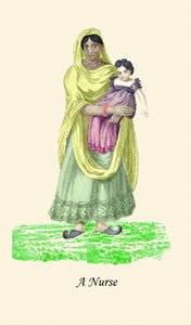 Bebekli hemşire by Unknown Artist