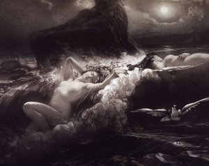 Periler - litografi by Unknown artist