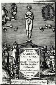 Bilgeliğe Dair Üç Kitap Pierre Charron (1541-1603) by Unknown artist