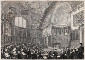 Senato oturumunun açılışı ve General Charles Cousin Montauban