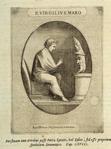 P. Virgilius S. Maro “” Cameos veya Taş Modelleri”nde by Unknown artist