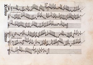 Ottaviano Petrucci tarafından yazılan Harmonik Müzikler Odhecaton