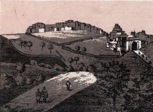 Filistin: Bethlehem (Bethlehem) şehrinin görünümü. “” Dünya 168 görüş gösteriyor”” Tarihsiz (19. yüzyılın sonu) by Unknown artist
