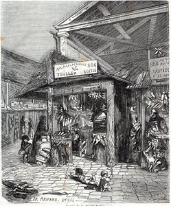 Paris 3. bölge - Carre de la Foret-Noire: 19. yüzyılda Le Carreau du Tapınağı
