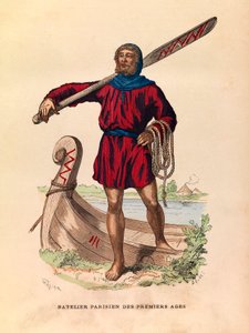 Antik dönemde Parisli kayıkçı by Unknown artist