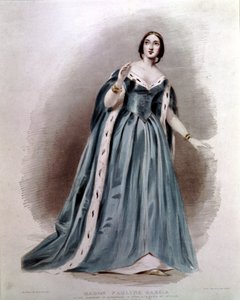 Pauline Viardot - Garcia (1821-1910), Fransız şarkıcı. Desdemona rolünde. Otello by Gioacchino Rossini. by Unknown artist