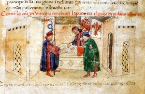 Venedik, Milano Dükü ve Fransa arasında barış. by Unknown artist