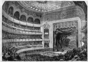 Bir opera performansı: Paris