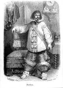 Porthos - Alexandre Dumas Père
