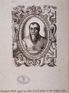 Adrian Willaert'in portresi (tahta baskı) by Unknown artist