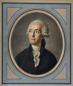 Antoine Laurent de Lavoisier (1743-1794), Fransız kimyager portresi. by Unknown artist