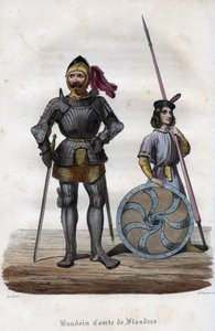 Baldwin I, Flanders Kontu (830