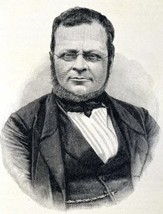İtalyan devlet adamı Camillo Benso, Cavour Kontu (1810-1861), 1860 tarihli bir fotoğraftan sonra by Unknown artist