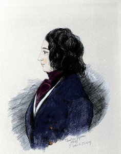 Charles Dickens (1812-1870), İngiliz yazar. by Unknown artist