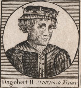 711a 716 Frank Kralı II. Dagobert