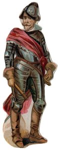 Don Ferdinand (Fernando) Alvarez de Toledo, Alba Dükü (Alba) (1507-1582) portresi. Kromolitografi, 19. yüzyıl sonu. by Unknown artist