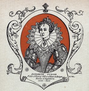 İngiltere ve İrlanda Kraliçesi Elisabeth Iere veya Elizabeth Tudor