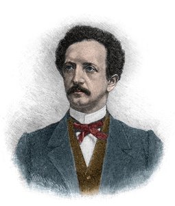 Ferdinand Johann Gottlieb Lassalle (1825-1864) bir Alman hukukçu, filozof ve sosyalist politik eylemci portresi - gravür by Unknown artist