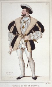 François I Portresi (1494 - 1547) 1830 Gravür by Unknown artist