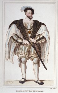 François I Portresi (1494 - 1547) 1830 Gravür by Unknown artist