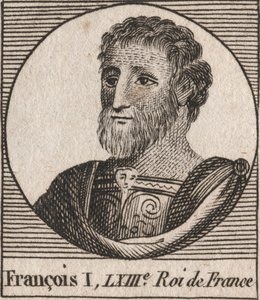 François I portresi (1494 - 1547), Fransa Kralı - Francis I, Fransa Kralı - Charles Constant Le Tellier 1821