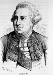George III (1738-1820), Büyük Britanya ve İrlanda Kralı (1760-1820) portresi. by Unknown artist