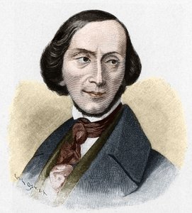 Hans Christian Andersen (1805-1875), Danimarkalı yazar. by Unknown artist
