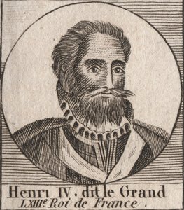 Henry IV (1553-1610) Portresi Fransa Kralı - IV. Henry (1553-1610) Portresi Fransa Kralı - Charles Constant Le Tellier 1821 “Instruction sur l