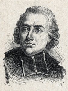 Jean Sibrake (Jean-Sibrakes) (veya Siffrein) Abbe Maury (1746-1817), Fransız Kardinal ve Paris Archeveque, Akademi Française üyesi portresi - 1889 gravürü by Unknown artist