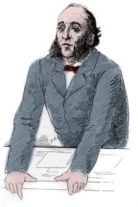 Jules Ferry (1832-1893), Fransız politikacı portresi. “Resimli Dünya”da Gravür by Unknown artist