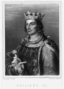 Philip the Hardi (1245-1285) (Capetian hanedanı) olarak bilinen Fransa Kralı III. Philip