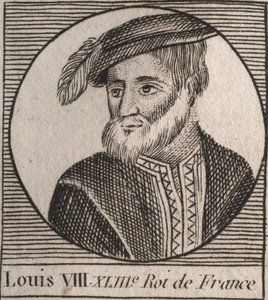 Louis VIII (1187-1226) dit le Lion, roi de France - Aslan VIII Louis (1187-1226) 1223