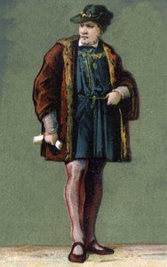 Fransa Kralı Louis XI (1423-1483) portresi. by Unknown artist