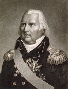 Louis XVIII (1755 - 1824), Fransa Kralı'nın Portresi by Unknown artist