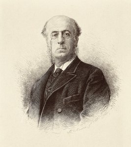 Manuel SILVELA Y LA VIELLEUZE (1830-1892), İspanyol politikacı portresi. Madrid. Milli Kütüphane Gravür. by Unknown artist