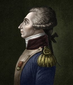 Marie Joseph Gilbert Motie Motier, Marquis de Lafayette (1757-1834), Fransız aristokrat ve askeri portresi. by Unknown artist