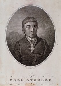 Maximilian Stadler'in portresi (gravür by Unknown artist