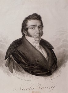 Nicola Vaccai'nin portresi (gravür by Unknown artist