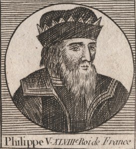 Uzun Philip V (1294 - 1322), Fransa Kralı - Philippe V (1294-1322) 