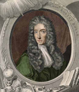 Robert Boyle (1627 - 1691), İrlandalı fizikçi ve kimyager portresi. by Unknown artist