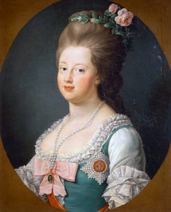 Wurttemberg'li Sophie Dorothea'nın Portresi (Stettin by Unknown artist