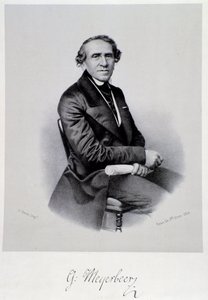 Alman opera bestecisi Giacomo Meyerbeer