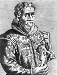 Michelangelo (Michelangelo veya Michel Ange) olarak bilinen İtalyan ressam Michelangelo Buonarroti