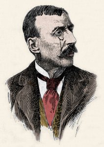 Portekizli yazar ve diplomat Jose Maria de Eeca de Queiros veya Queiroz