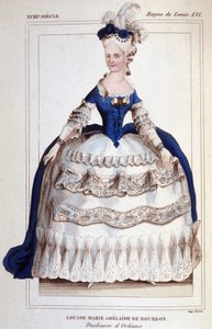 Prenses Marie Louise Adelaide d'Orleans (1698-1743). by Unknown artist