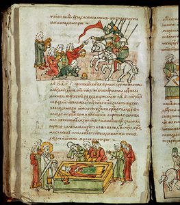 Radziwill Chronicle, ayrıntı by Unknown artist